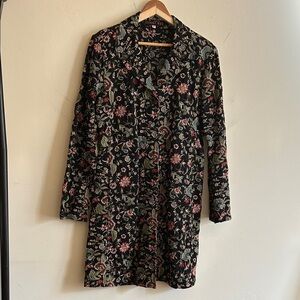 Johnny Was Floral Embroidered Jacket